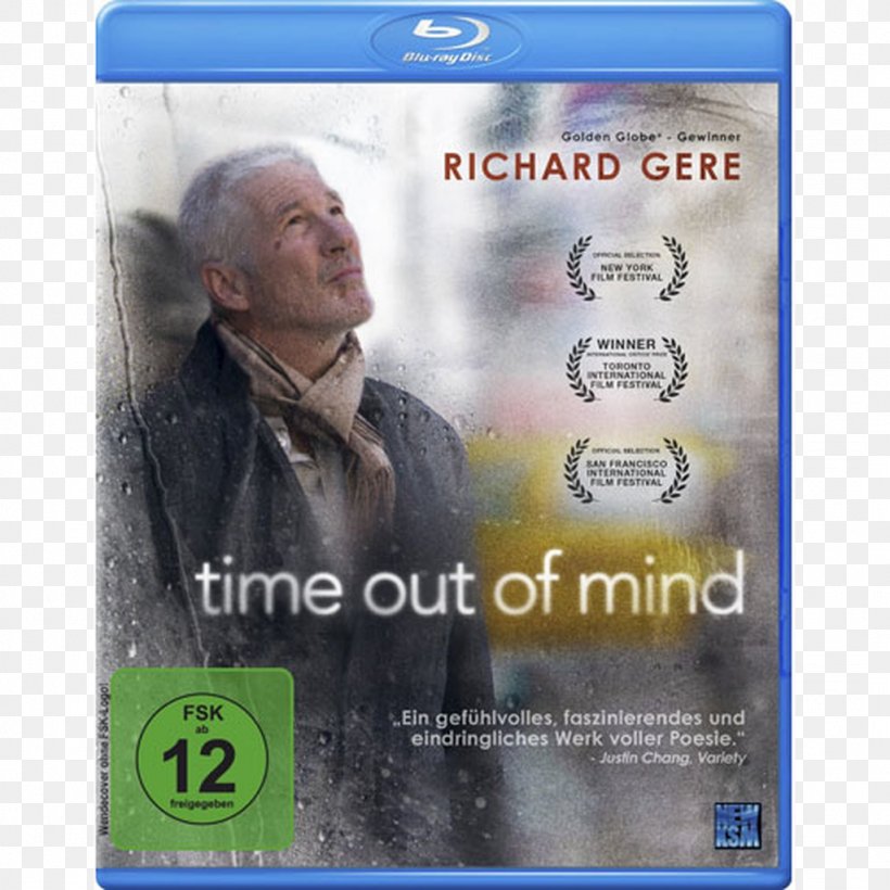 Time Out Of Mind Richard Gere Blu-ray Disc Film DVD, PNG, 1024x1024px, 2014, Richard Gere, Bluray Disc, Cinema, Documentary Film Download Free