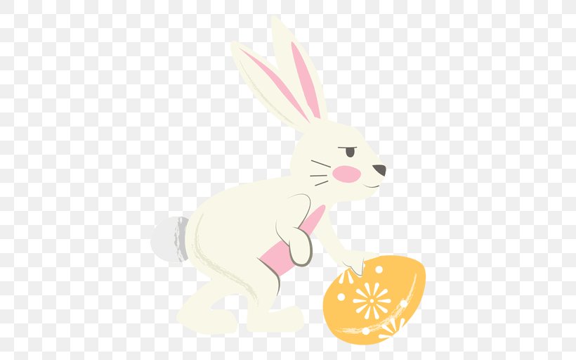 Easter Bunny Hare Domestic Rabbit, PNG, 512x512px, Easter Bunny, Animal, Domestic Rabbit, Egg, Egg Yolk Download Free