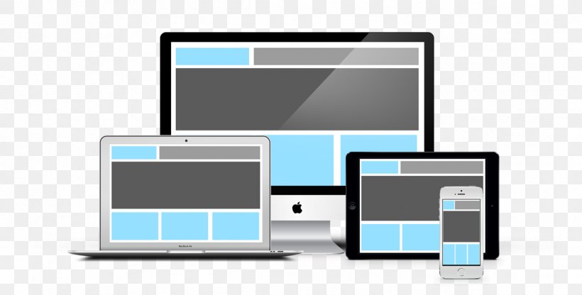 Responsive Web Design Web Development Web Hosting Service, PNG, 1194x607px, Responsive Web Design, Brand, Communication, Computer Monitor, Computer Monitor Accessory Download Free