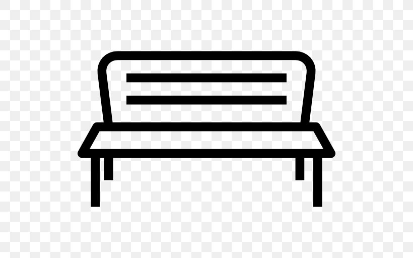 Bench Furniture Clip Art, PNG, 512x512px, Bench, Apartment, Black And White, Chair, Furniture Download Free