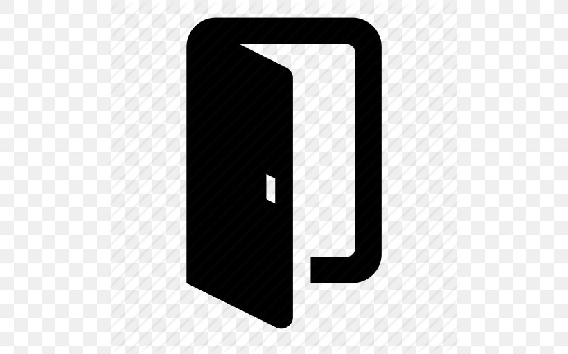 Door Iconfinder, PNG, 512x512px, Door, Brand, Building, Can Stock Photo, Emergency Exit Download Free
