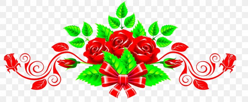 Vector Graphics Rose Image, PNG, 992x411px, Rose, Christmas, Christmas Decoration, Christmas Ornament, Floral Design Download Free