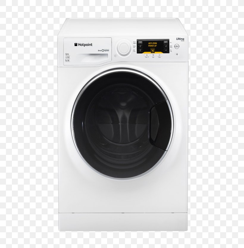 Clothes Dryer Washing Machines Hotpoint Combo Washer Dryer, PNG, 650x833px, Clothes Dryer, Aquastop, Ariston Thermo Group, Beko, Candy Download Free
