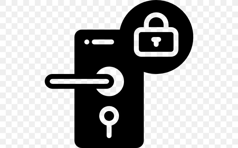 Lock Door, PNG, 512x512px, Lock, Black And White, Door, Door Phone, Gate Download Free