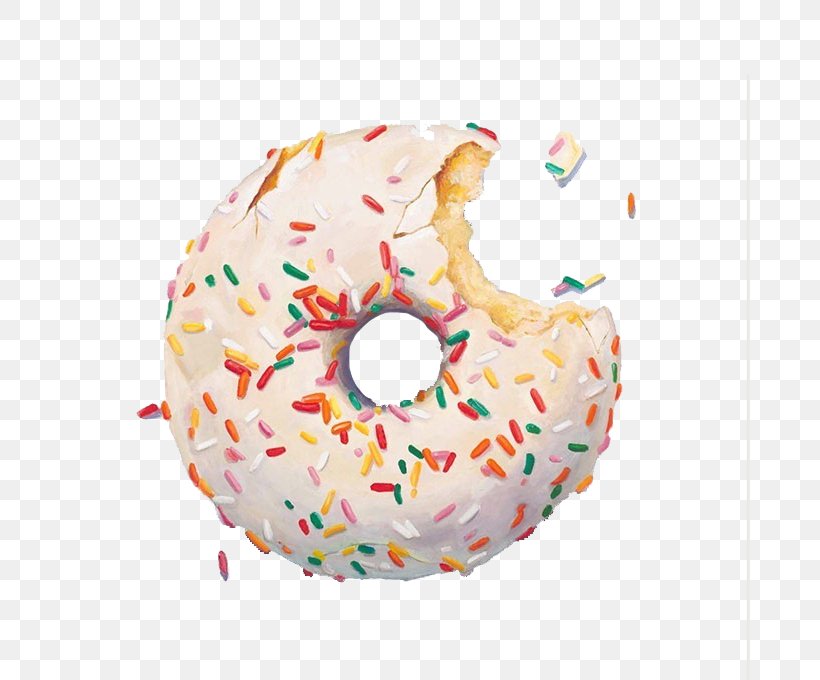 Donuts Sprinkles Drawing Illustration Food, PNG, 681x680px, Donuts, Cake, Candy, Confectionery, Dessert Download Free