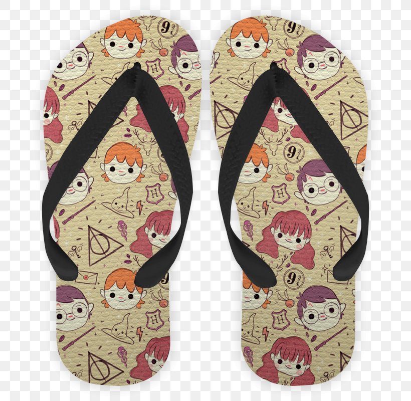 Flip-flops Hermione Granger T-shirt Harry Potter Ron Weasley, PNG, 800x800px, Flipflops, Art, Clothing Accessories, Creativity, Fashion Download Free