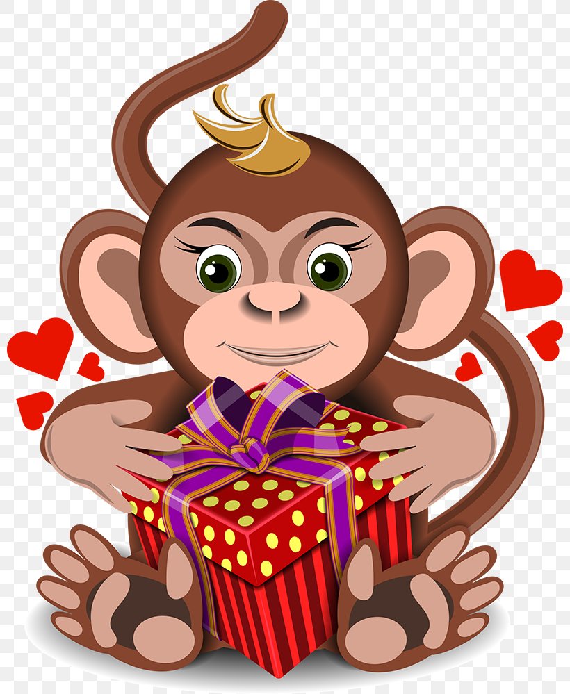 Love Monkey Art, PNG, 800x999px, Love, Art, Cartoon, Christmas, Fictional Character Download Free