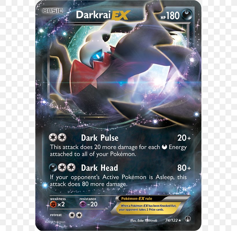 Pokémon X And Y Pokémon Ranger Pokémon XD: Gale Of Darkness Pokémon Trading Card Game Darkrai, PNG, 800x800px, Darkrai, Card Game, Collectable Trading Cards, Collectible Card Game, Games Download Free