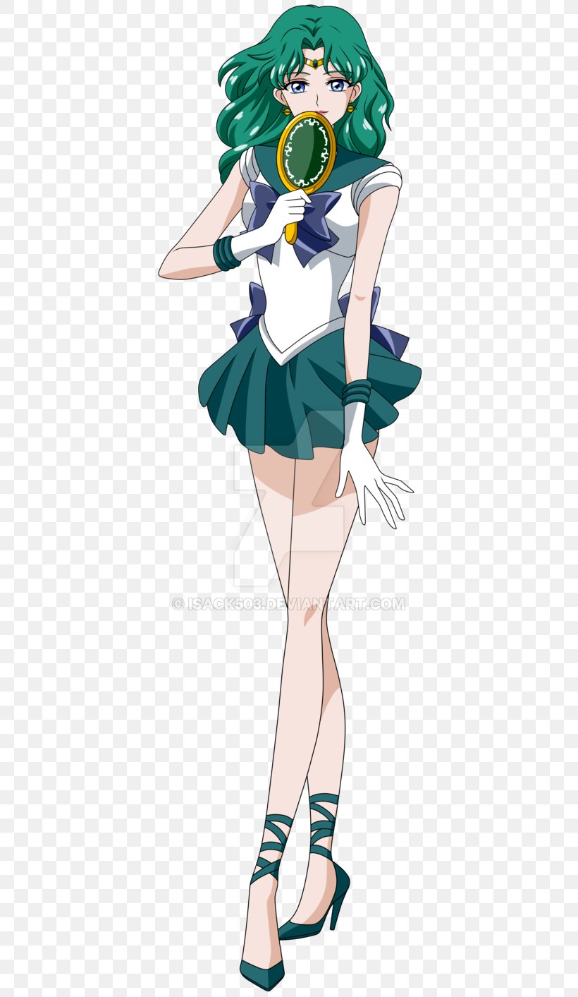 Sailor Neptune Sailor Uranus Sailor Pluto Sailor Moon Artist, PNG, 400x1413px, Watercolor, Cartoon, Flower, Frame, Heart Download Free