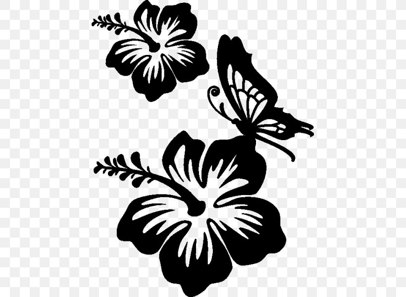 Butterfly Wall Decal Sticker Flower, PNG, 600x600px, Butterfly, Artwork, Black And White, Bumper Sticker, Decal Download Free
