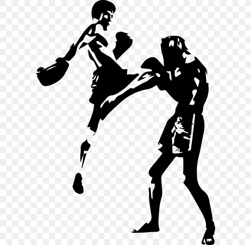 Muay Thai Kickboxing Combat Sport Mixed Martial Arts, PNG, 800x800px, Muay Thai, Arm, Art, Black, Black And White Download Free