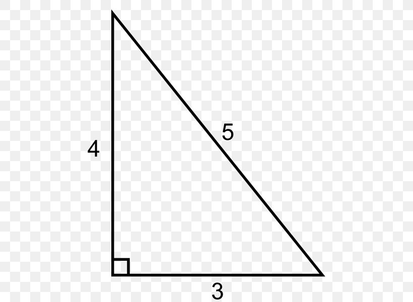 Right Triangle Trigonometry Pythagorean Theorem Geometry, PNG, 569x600px, Right Triangle, Area, Black, Black And White, Diagram Download Free