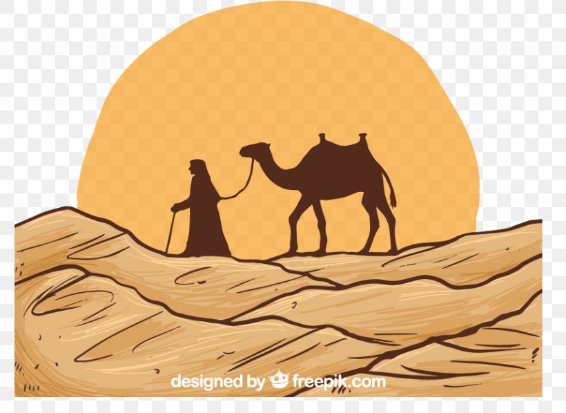 Sahara Bactrian Camel Painted Desert Landscape, PNG, 858x626px, Sahara, Arabian Camel, Bactrian Camel, Camel, Camel Like Mammal Download Free