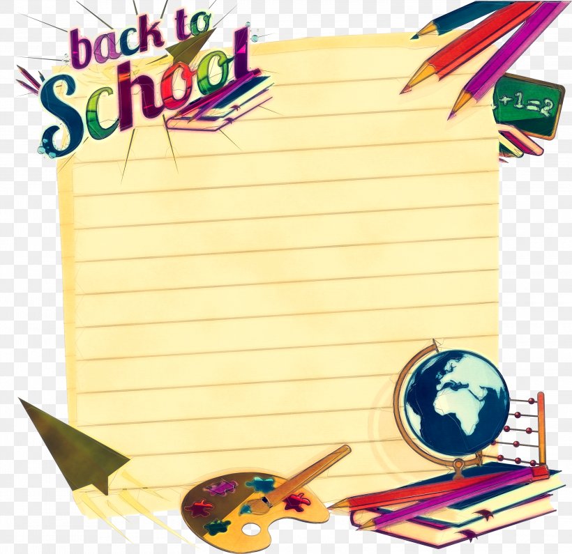 School Frames And Borders, PNG, 3000x2912px, Borders And Frames, Clip Art For Backtoschool, Drawing, Education, Kindergarten Download Free