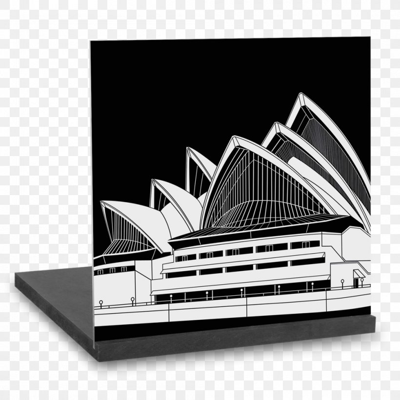 Sydney Opera House Contemporary Art Canvas Print, PNG, 1000x1000px, Sydney Opera House, Art, Black And White, Brand, Canvas Print Download Free