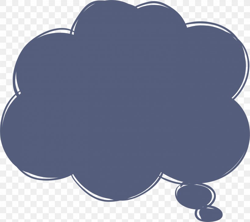Thought Clip Art, PNG, 2933x2610px, Thought, Blue, Box, Bubble, Cloud Download Free