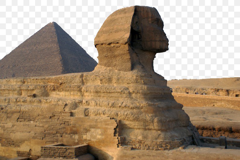 Great Sphinx Of Giza Great Pyramid Of Giza Egyptian Pyramids Luxor Cairo, PNG, 820x548px, Great Sphinx Of Giza, Ancient History, Archaeological Site, Cairo, Egypt Download Free