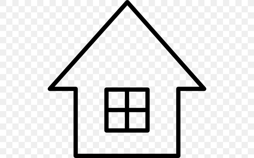 House Symbol Home, PNG, 512x512px, House, Apartment, Area, Black, Black And White Download Free