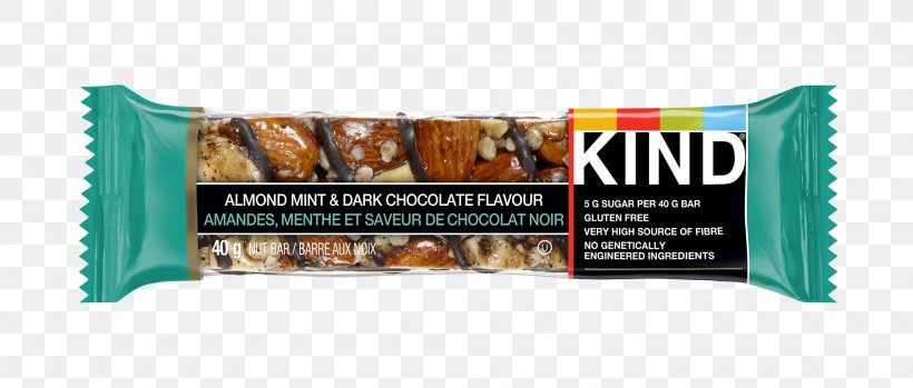 Peppermint Kind Bar Almond Nut, PNG, 2000x853px, Peppermint, Almond, Bar, Caramel, Dark Chocolate Download Free