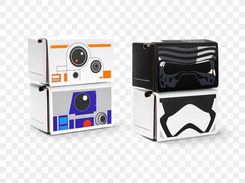 Star Wars Google Cardboard Virtual Reality Headset Oculus Rift, PNG, 1000x750px, Star Wars, Electronics Accessory, Force, George Lucas, Google Cardboard Download Free