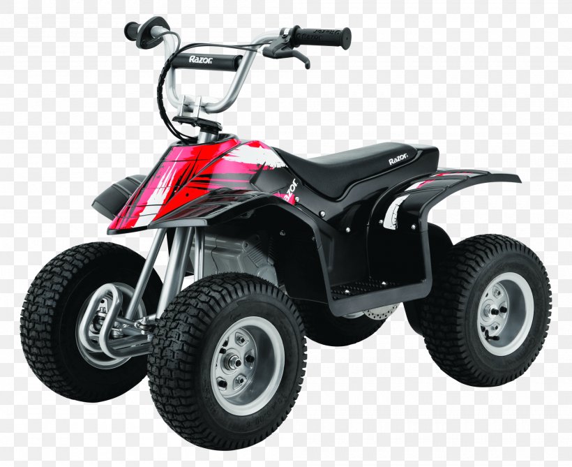 All-terrain Vehicle Razor USA LLC Electric Vehicle Dirt Road Bicycle, PNG, 2000x1632px, Allterrain Vehicle, All Terrain Vehicle, Auto Part, Automotive Exterior, Automotive Tire Download Free
