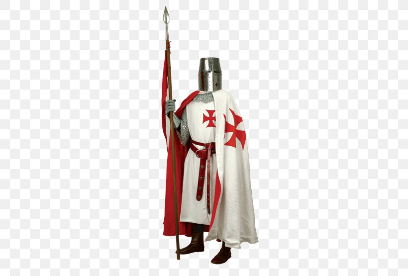Crusades Middle Ages Knights Templar Surcoat, PNG, 555x555px, Crusades, Cape, Chivalry, Cloak, Clothing Download Free