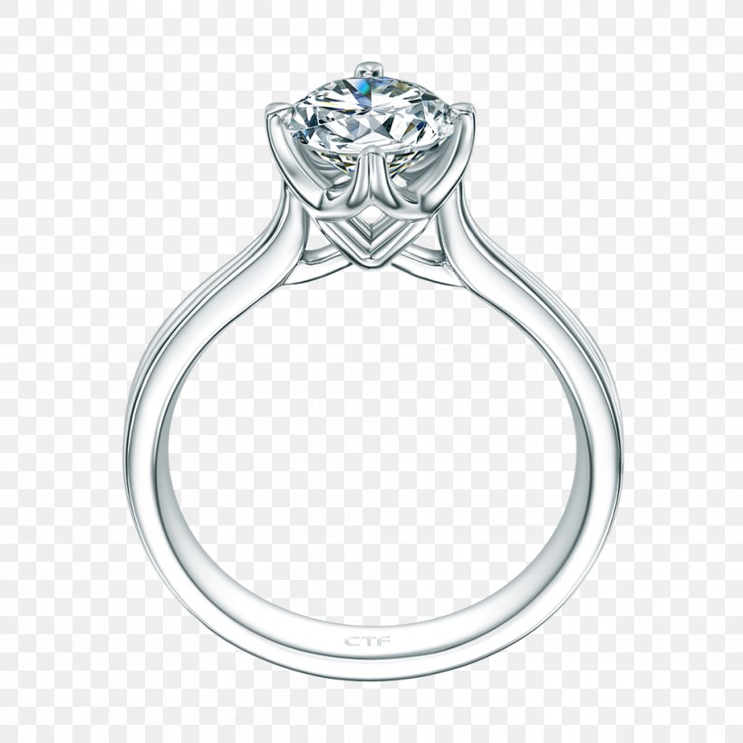 Engagement Ring Diamond Wedding Ring Princess Cut, PNG, 1000x1000px, Ring, Body Jewelry, Carat, Colored Gold, Diamond Download Free