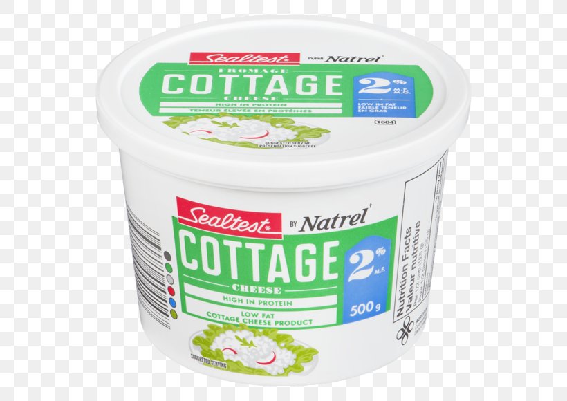 Sealtest By Natrel 2 % M.F. Cottage Cheese Milk Cream, PNG, 580x580px, Cottage Cheese, Cheese, Cottage, Cream, Dairy Product Download Free