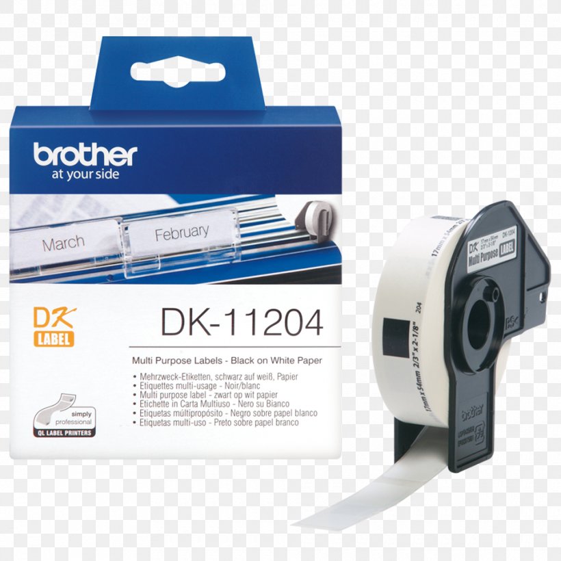 Paper Adhesive Tape Label Printer Brother Industries, PNG, 960x960px, Paper, Adhesive Tape, Brother Industries, Brother Ptouch, Consumables Download Free