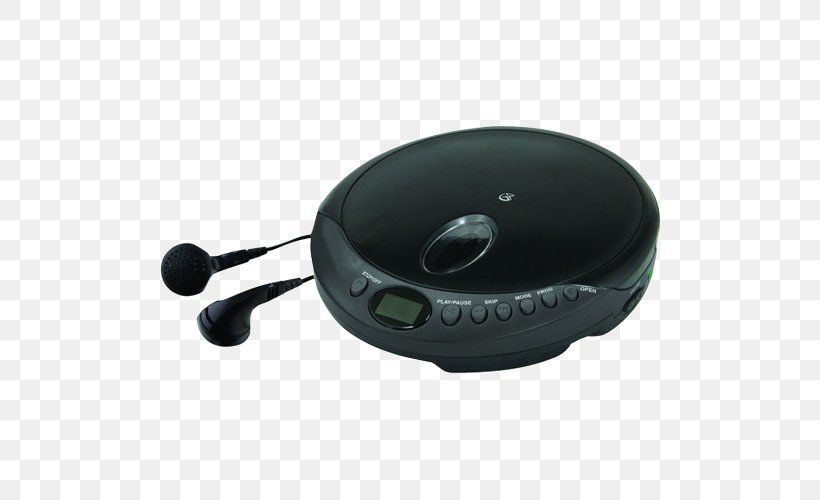 Portable CD Player Compact Disc Headphones Boombox, PNG, 500x500px, Portable Cd Player, Ac Adapter, Apple Earbuds, Boombox, Cd Player Download Free