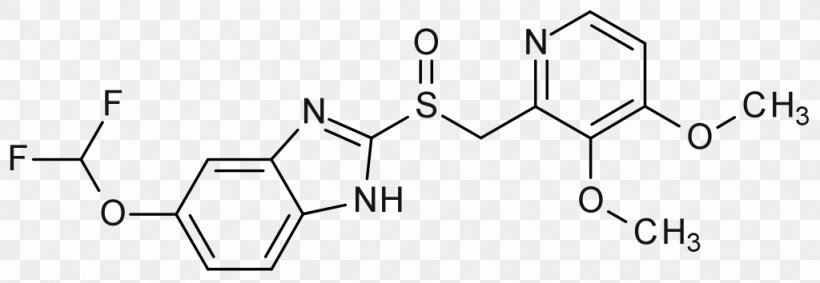 Small Molecule Omeprazole Gastric Acid Secretion Pantoprazole, PNG, 1024x354px, Molecule, Active Ingredient, Area, Black And White, Brand Download Free