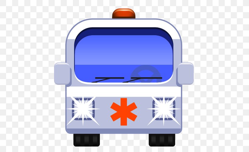 Ambulance Cartoon, PNG, 500x500px, Ambulance, Blue, Brand, Car, Cartoon Download Free