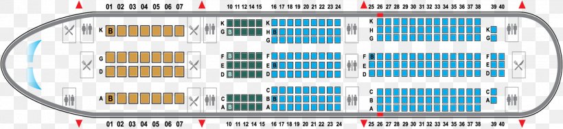 Boeing 787 Dreamliner Airplane 8 Aircraft Seat Map Png 1926x442px