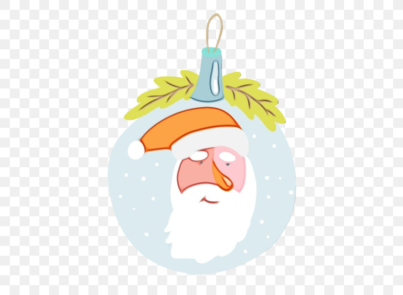 Christmas Ornament, PNG, 600x600px, Watercolor, Cartoon, Christmas Day, Christmas Ornament, Christmas Ornament M Download Free