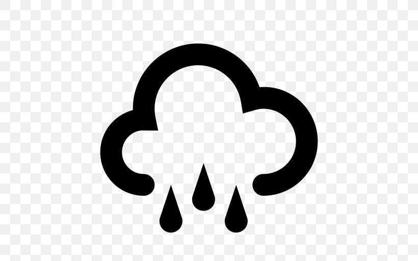 Rain Download Clip Art, PNG, 512x512px, Rain, Black And White, Cloud, Logo, Share Icon Download Free