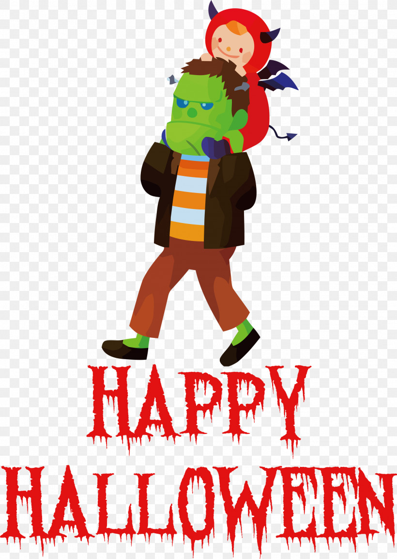 Happy Halloween, PNG, 2133x3000px, Happy Halloween, Behavior, Cartoon, Character, Christmas Day Download Free