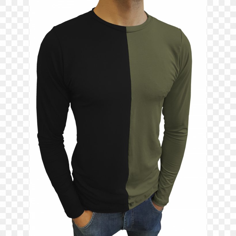 Long-sleeved T-shirt Long-sleeved T-shirt Bluza Shoulder, PNG, 1000x1000px, Sleeve, Bluza, Long Sleeved T Shirt, Longsleeved Tshirt, Neck Download Free