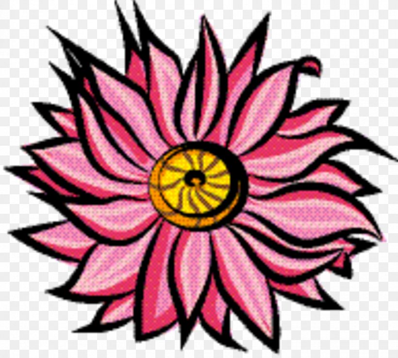 Pink Flower Cartoon, PNG, 927x834px, Floral Design, Cut Flowers, Flower, Lotus Family, Magenta Download Free