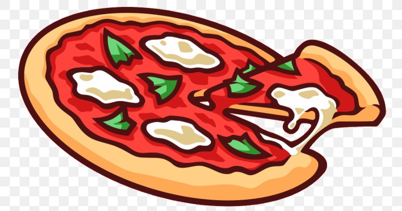Pizza Margherita Italian Cuisine Clip Art, PNG, 800x430px, Pizza, Food, Hawaiian Pizza, Italian Cuisine, Junk Food Download Free