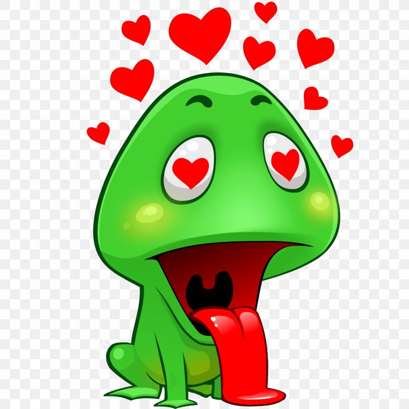 Sticker Love Camfrog Wall Decal, PNG, 1500x1500px, Sticker, Amphibian, Art, Camfrog, Cartoon Download Free