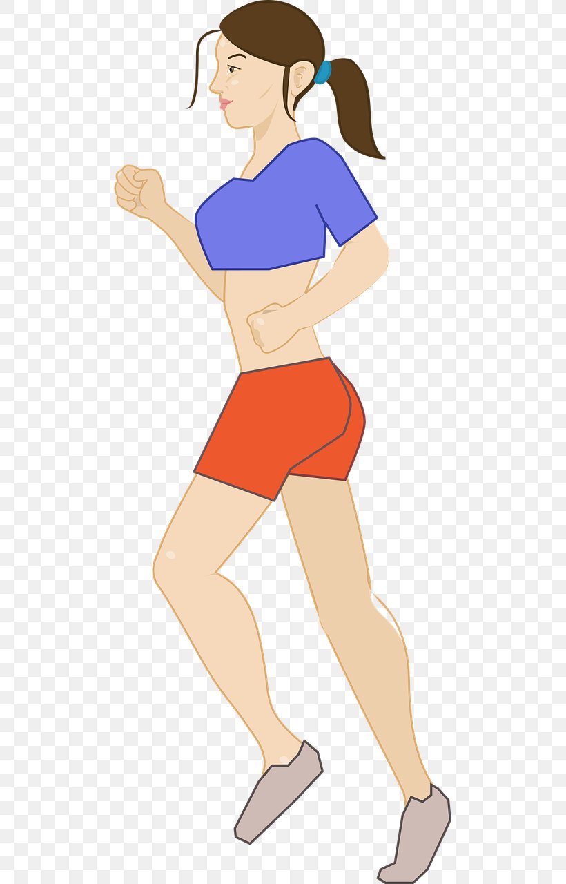 Jogging Running Clip Art, PNG, 640x1280px, Watercolor, Cartoon, Flower, Frame, Heart Download Free