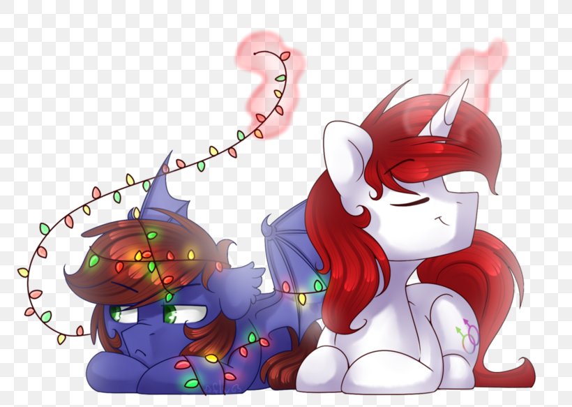 Pony Equestria Daily Horse Cartoon DeviantArt, PNG, 800x583px, Pony, Art, Cartoon, Christmas, Christmas Ornament Download Free