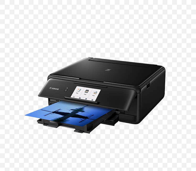 Hewlett-Packard Multi-function Printer Canon Inkjet Printing, PNG, 714x714px, Hewlettpackard, Canon, Canon Singapore Pte Ltd, Continuous Ink System, Duplex Printing Download Free