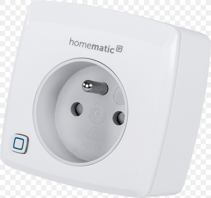 Home Automation Kits Homematic IP Wireless Socket HMIP-PSM AC Power Plugs And Sockets HomeMatic IP Switching Socket EQ-3 AG, PNG, 900x846px, Home Automation Kits, Ac Power Plugs And Socket Outlets, Ac Power Plugs And Sockets, Computer Component, Dimmer Download Free