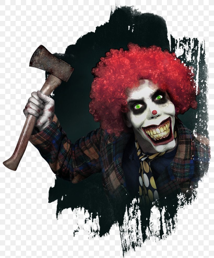 Joker Evil Clown Haunted Attraction Bobbejaanland, PNG, 800x988px, Joker, Bobbejaanland, Cheating, City, Clown Download Free