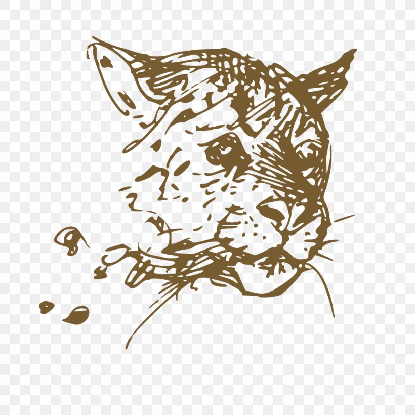Cheetah Leopard Euclidean Vector Illustration, PNG, 1001x1001px, Leopard, Animal, Art, Big Cat, Big Cats Download Free