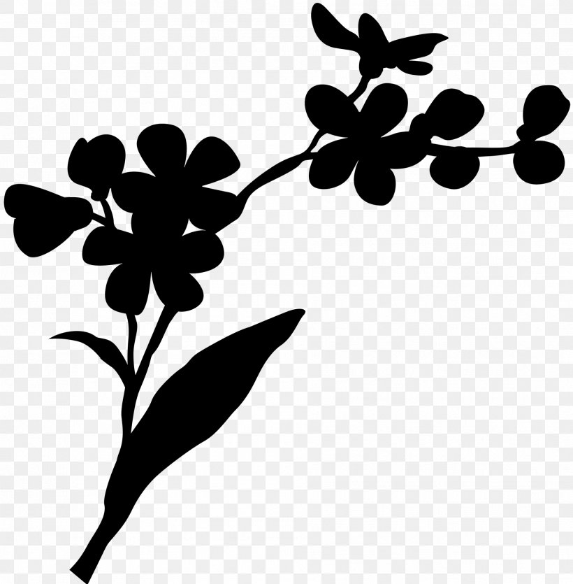 Clip Art Leaf Plant Stem Silhouette Line, PNG, 1883x1919px, Leaf, Blackandwhite, Botany, Branch, Flower Download Free