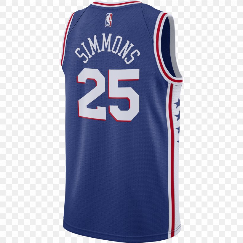 Philadelphia 76ers Wells Fargo Center Philadelphia Sports Fan Jersey T-shirt NBA, PNG, 2000x2000px, Philadelphia 76ers, Active Shirt, Active Tank, Ben Simmons, Brand Download Free