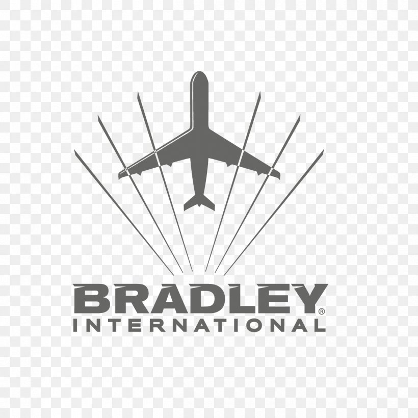 State Line Bradley International Airport Logo Brand, PNG, 1250x1250px, State Line, Airport, Black And White, Bradley International Airport, Brand Download Free
