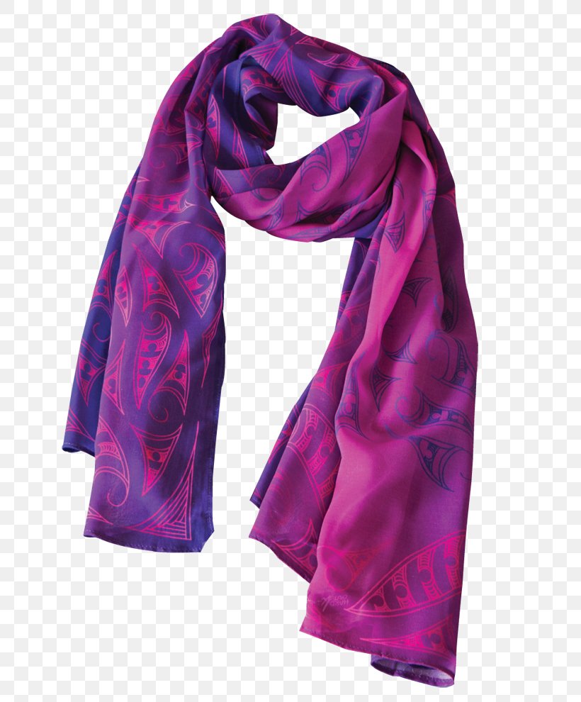 Koru Silver Fern Māori People Scarf Chiffon, PNG, 700x990px, Koru, Chiffon, Digital Printing, Fern, Magenta Download Free